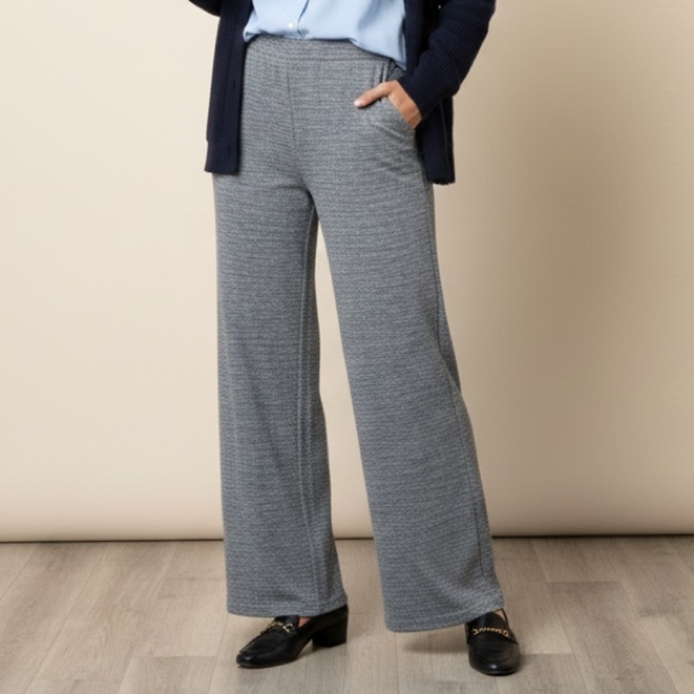 Banana Republic Gray Wide-Leg Women's Pants